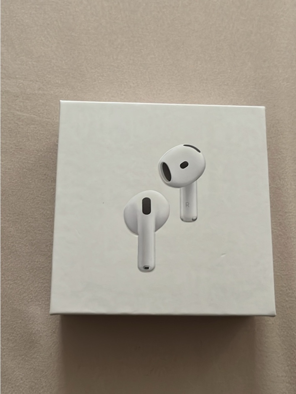 Apple Earbuds in White with Charging Case